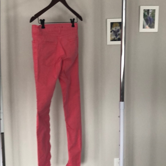 Coral pink pants - Picture 2 of 2